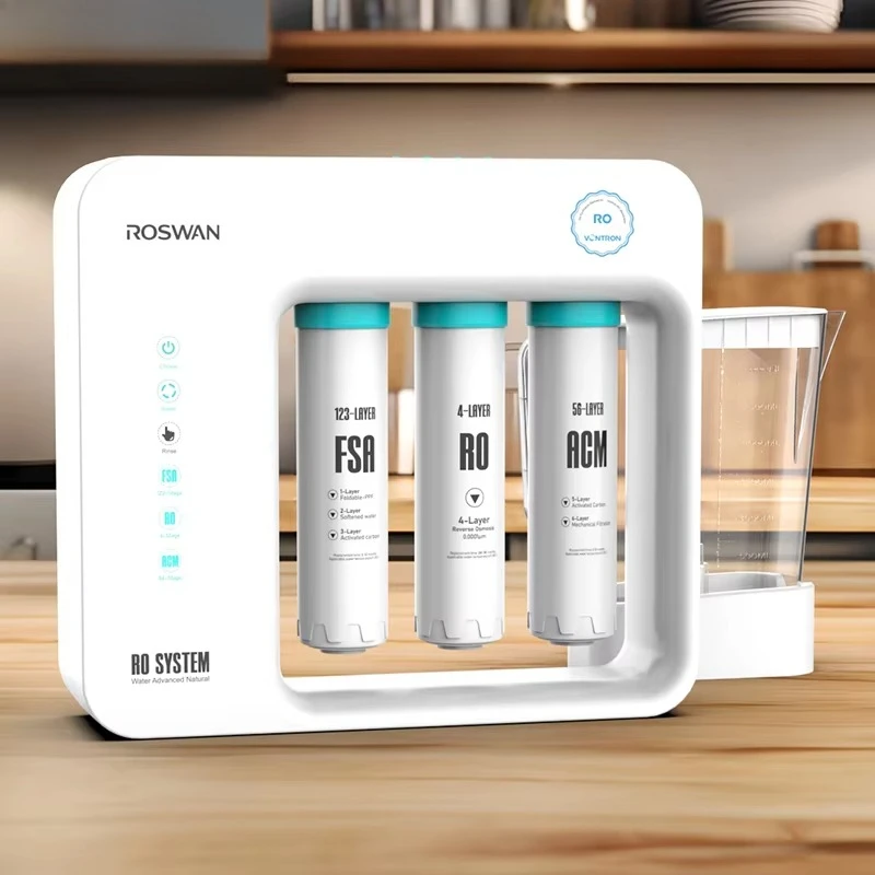GPD Cabinet Shell Water Filter Reverse Osmosis System Quick Lock Push-in with Composite Drum Water Purifier Gravity