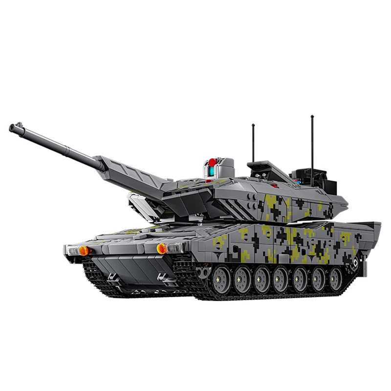 

12GO 96001 4th-Gen Tank German Panther KF15 Model 2235pcs Building Block set Military Model DIY Toys for Christmas Gifts