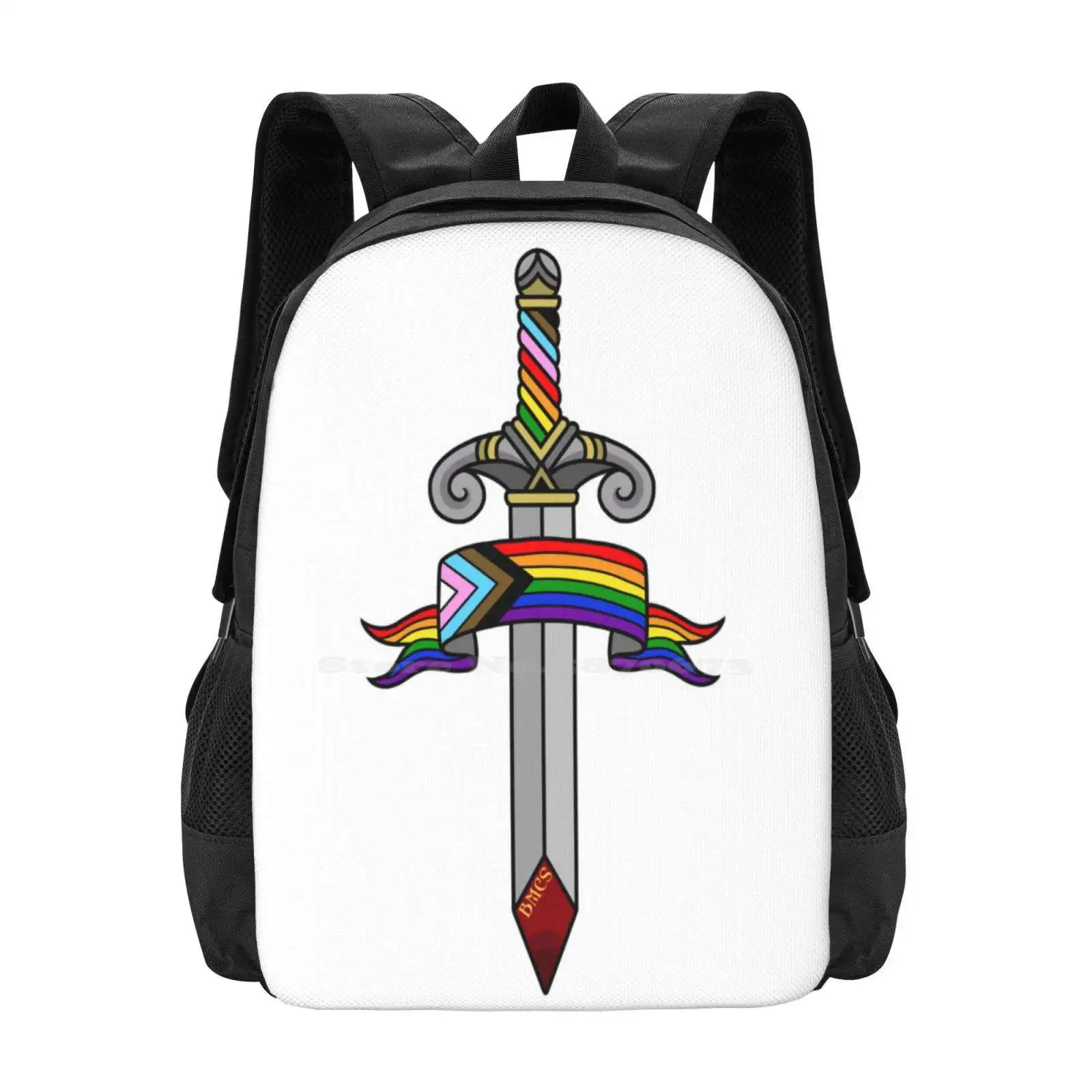 Pride In Progress Hot Sale Schoolbag Backpack Fashion Bags Bmcs Pride Progress Lgbtqia