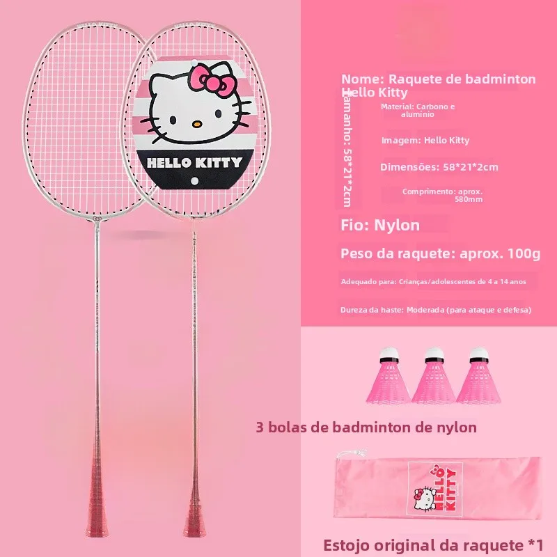 hellokit-pink-carbon-badminton-raet-set-ultra-light-durable-women's-sle-dual-raet-sports-fitn-fans-supplies
