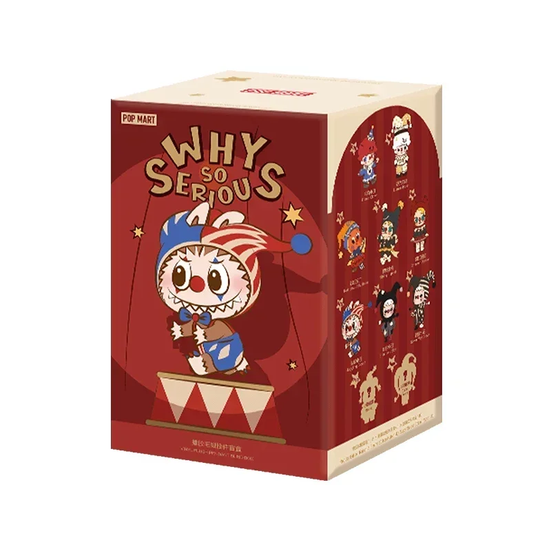 POP MART WAAROM ZO ERNSTE Serie Vinyl Mystery Blind Box Home Decor Desktop Ornament Beeldjes Echt Guess Bag Collectible