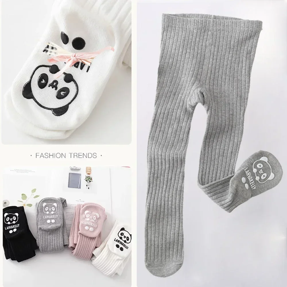 Baby Girls Boys Tights Kid Anti-slip Pantyhose Toddler Infant Stripe Leggings 2024 Spring Autumn Children\'s Korean Style Clothes