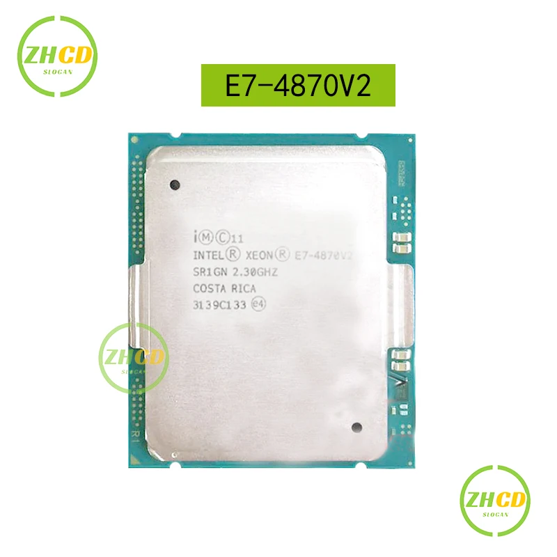 E7-4870V2 Xeon E7-4870V2 2.30GHz 30MB 15-core 2 2nm LGA2011 130W processor  E7 4870V2