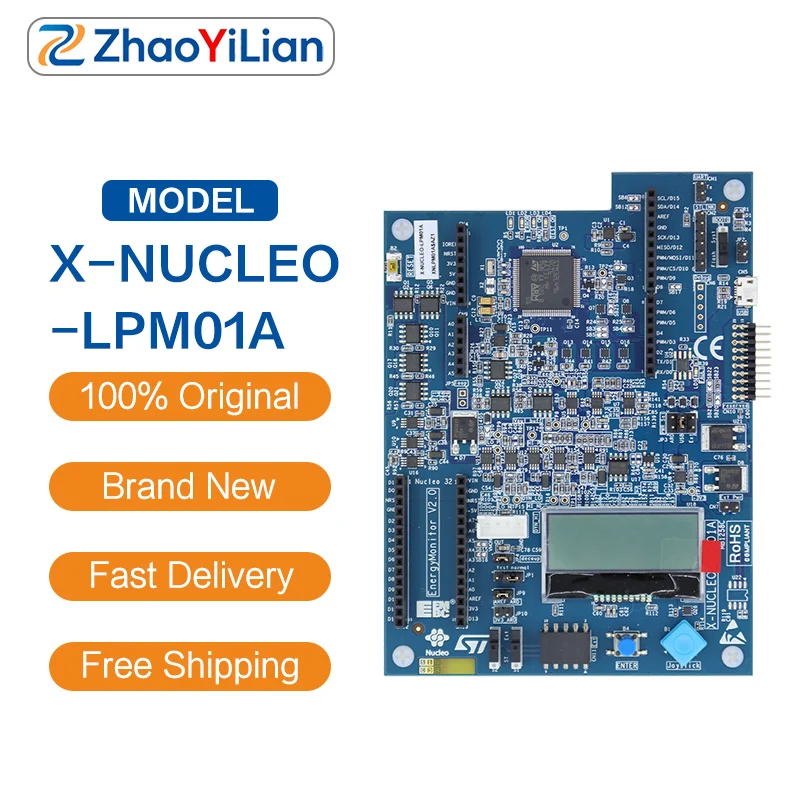 For X-NUCLEO-LPM01A STM32 Nucleo Power Consumption Measurement Board Low Power Current Monitor Debug Tool