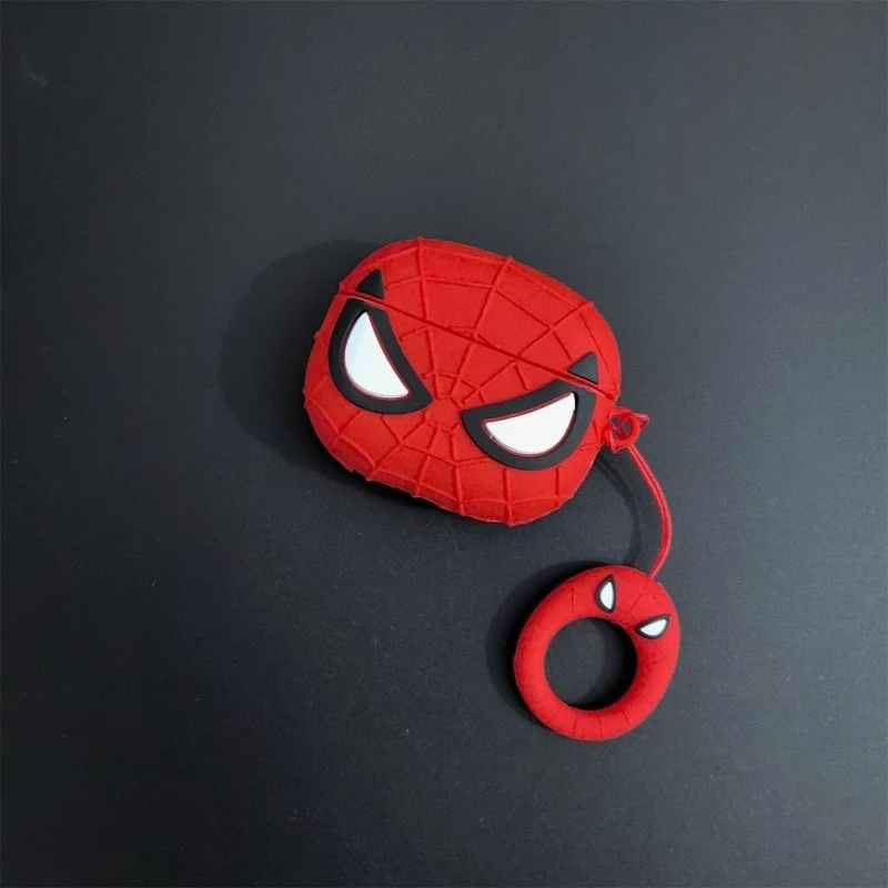 حافظة سماعة رأس بلوتوث من Marvel Spider-Man للأفلام والتلفزيون AirPods 4/Pro2 حافظة سماعة رأس مبتكرة مقاومة للغبار #3