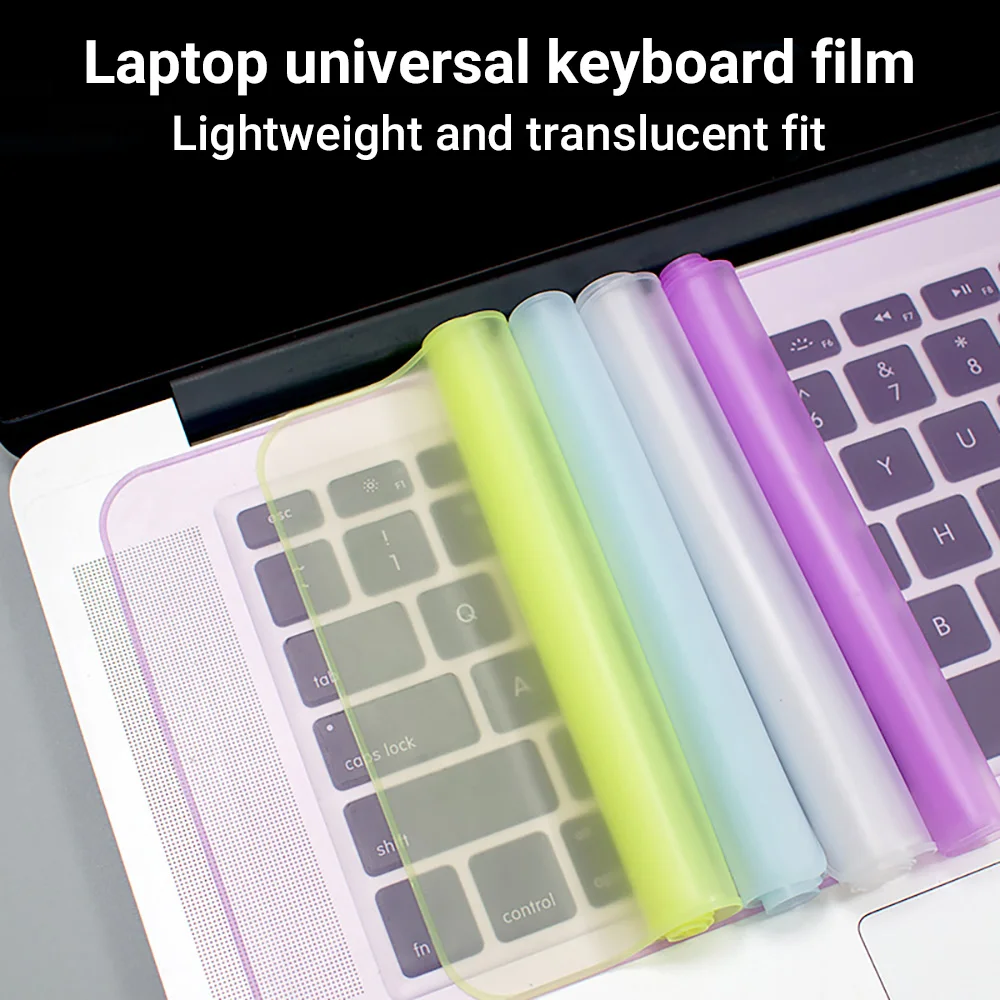 Universal Laptop Keyboard Cover Protector 13-17 inch Waterproof Dustproof Silicone Notebook Computer Keyboard Protective Film