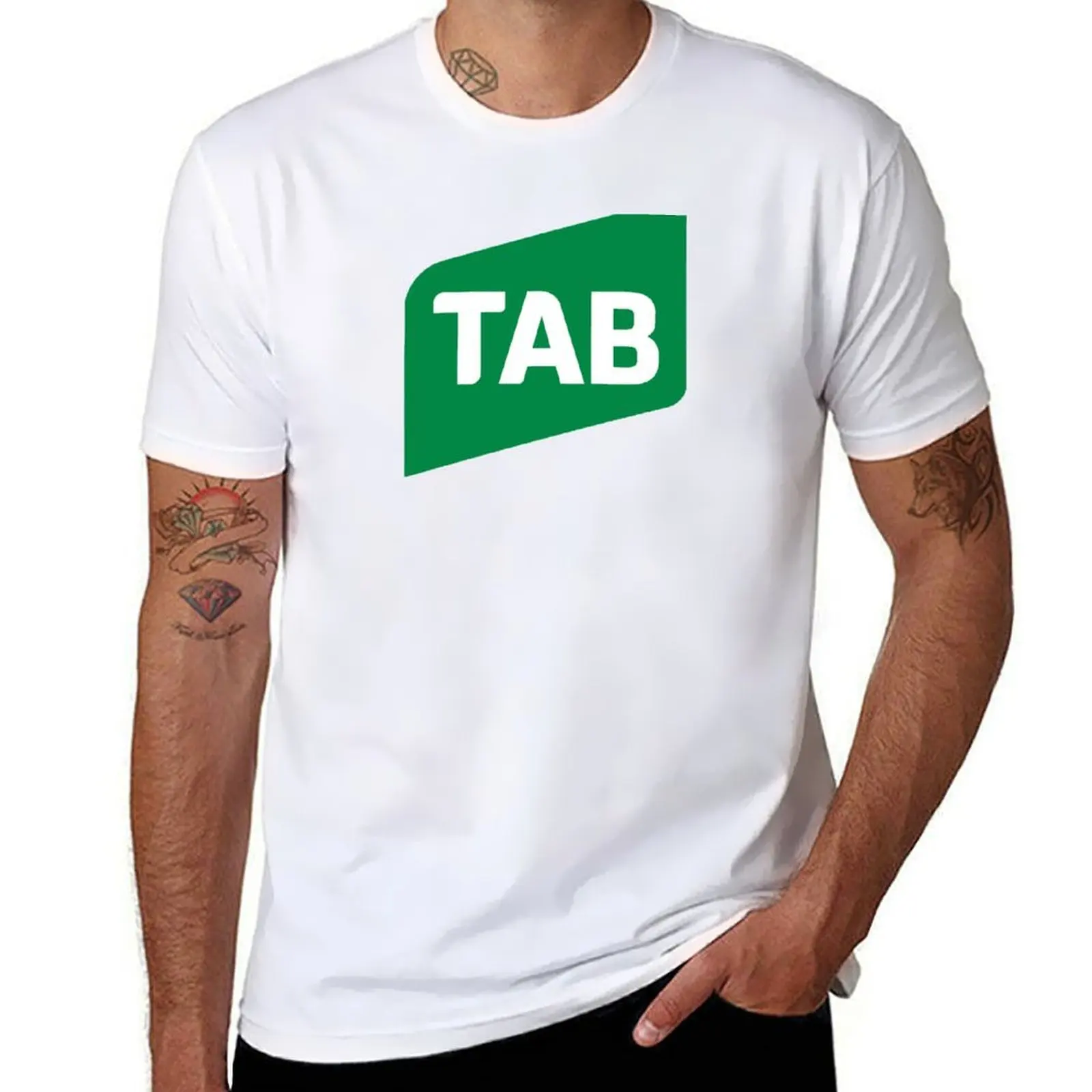 

TAB Logo T-Shirt t shirts designer t shirts for man graphic tees T-Shirt
