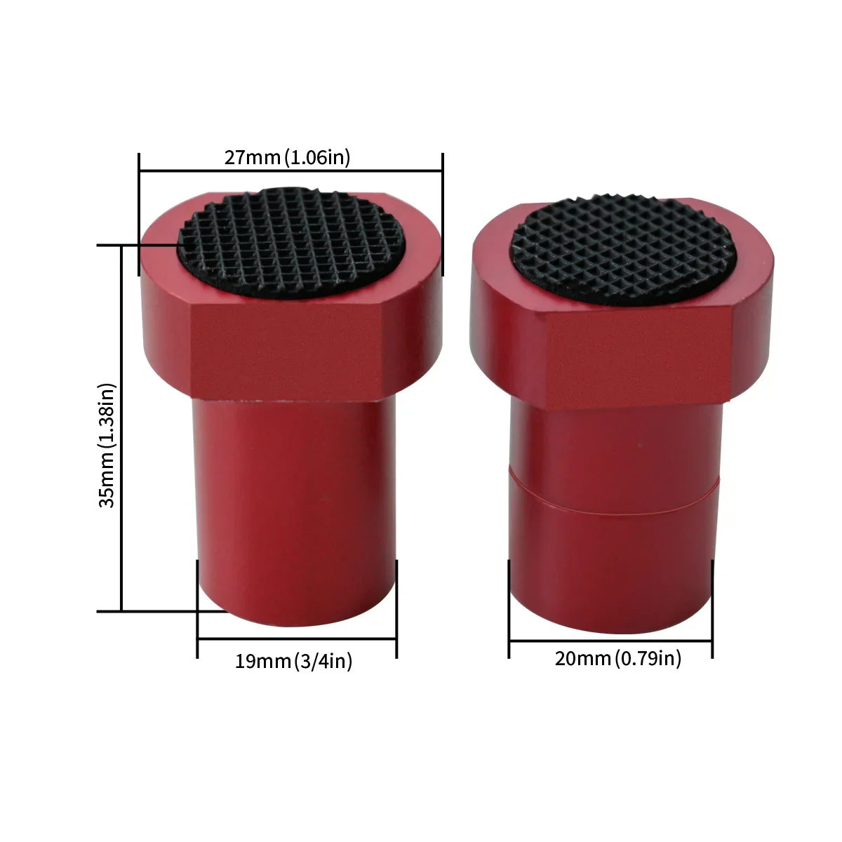 Aluminum Alloy Woodworking Bench Dogs Workbench Peg Brake Stops Clamp T-Track Planing Positioning Plug for Dog Hole