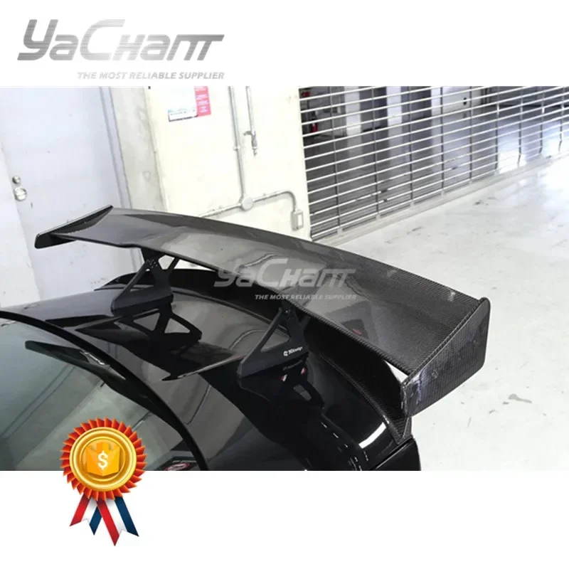 

Карбоновый спойлер из кованого углеродного волокна, подходит для F8X M2 M3 M4 2014-2017 годов выпуска, 3D D-образный спойлер в стиле GT.