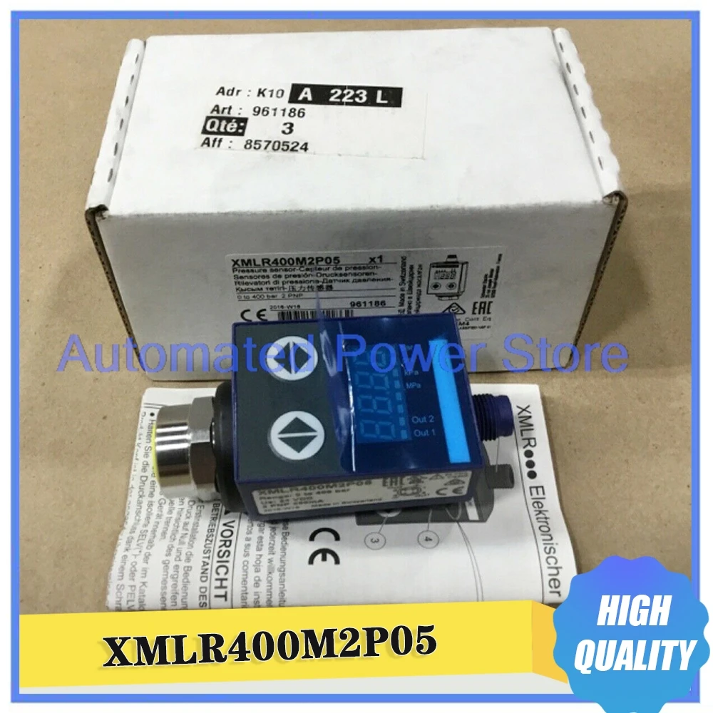 XMLR400M2P05 24 VDC 2PNP 250mA Pressure Sensor