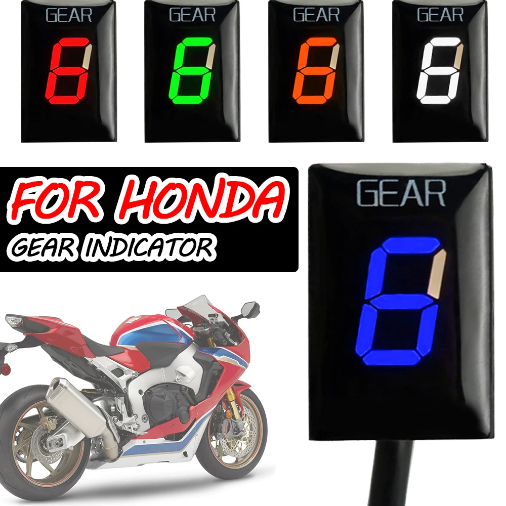 

For Honda CBR1000RR CBR600RR VT400 VT750C VT750S VTX1800 VT 400 750 C S VTX 1800 Motorcycle Accessories Gear Indicator Display