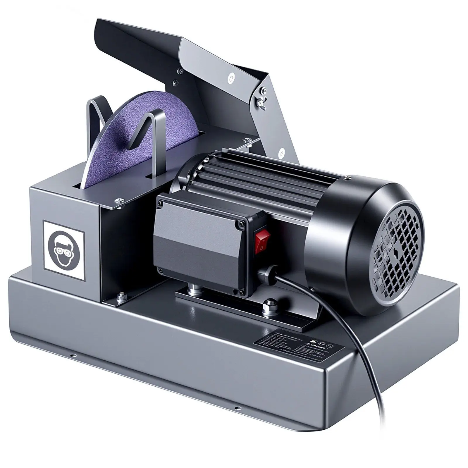 

Заточной станок для ножей газонокосилок, 1 л.с., с 9-дюймовым керамическим шлифовальным кругом, пылесборником и балансиром, 30 ° /40 °