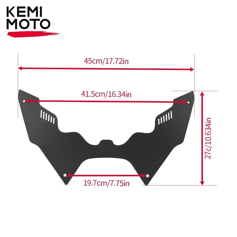 Wind Deflectors For Honda Africa Twin CRF1100L 2020+ Motorcycle Forkshield Updraft Deflector New Accessories CRF 1100 L KEMiMOTO