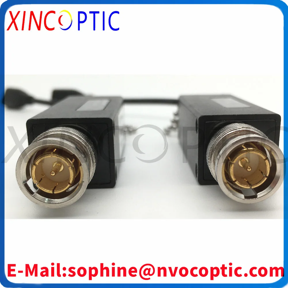 +5V Mini One Channel 12G-SDI 4K  Fiber Optic Extender Converter Over Single Mode 10KM  Transmitter and Receiver For TV Show