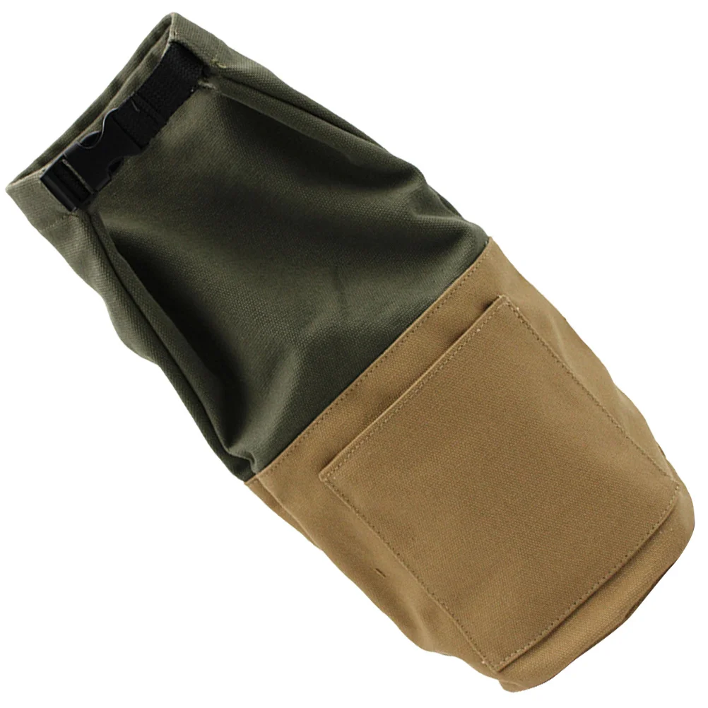 

Lantern Bag Vintage Style Buckle Design Portable Oil Lamp Organizer Camping Lamp Storage Wear-Resistant Lantern Pouch