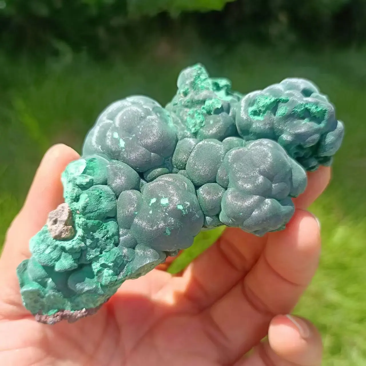 Natural Malachite, Mushroom Cloud, Crystal Quartz Energy Gem, Reiki Healing, Gift Divination, Meditation