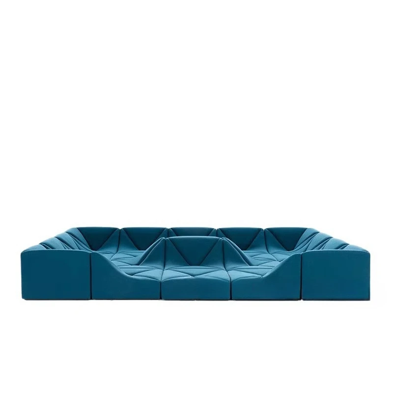 

Nordic designer combination multifunctional modular sofa villa living room lounge sofa