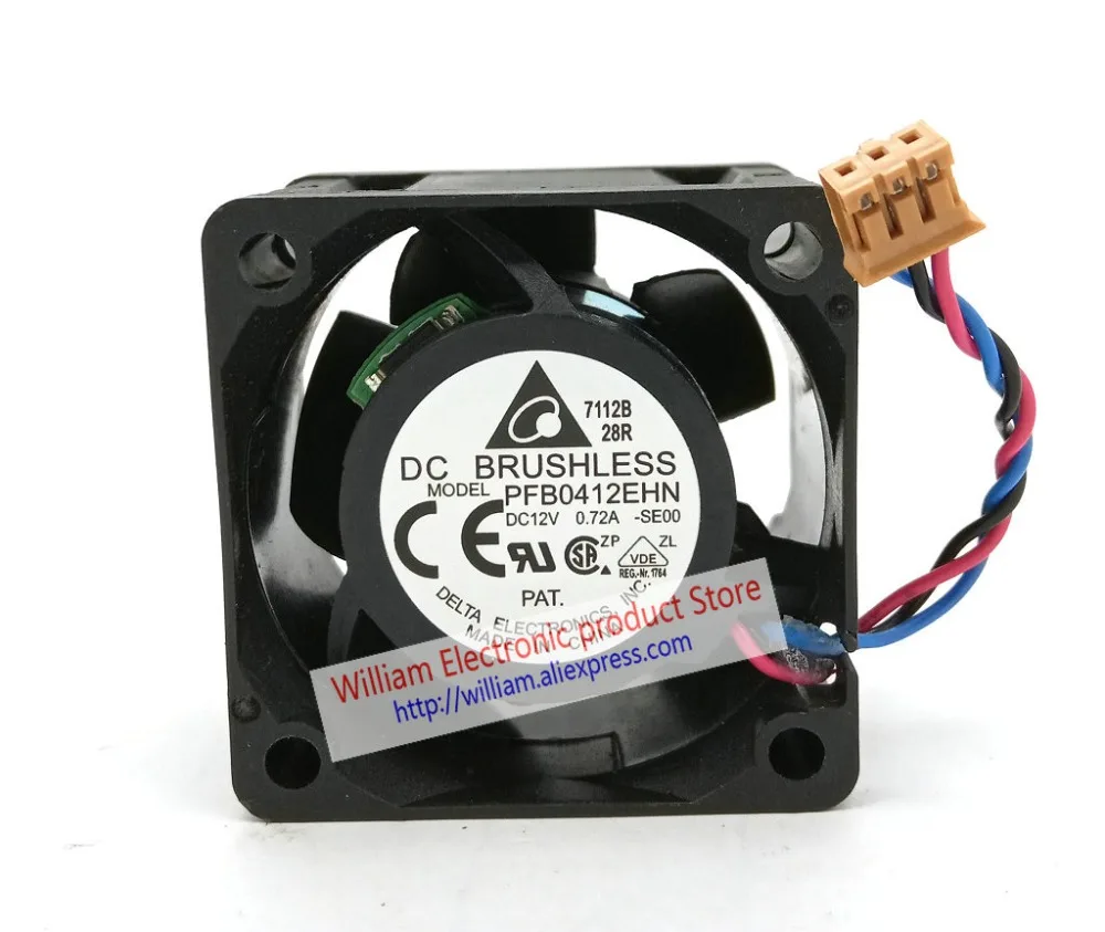 New Cooling Fan PFB0412EHN -SE00 DC12V 0.72A 40x40x28MM 3Lines