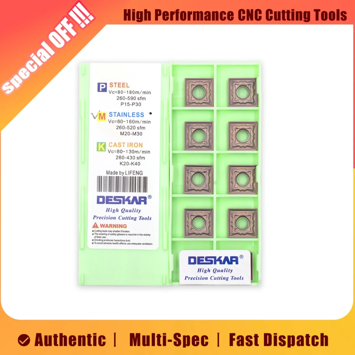 

Оригинальный SNMG SNMG120404 SNMG120408 SNMG120412 120408R-S 120404L-S MA TM MS GS HA LF6018 LF3018 квадратное токарное лезвие