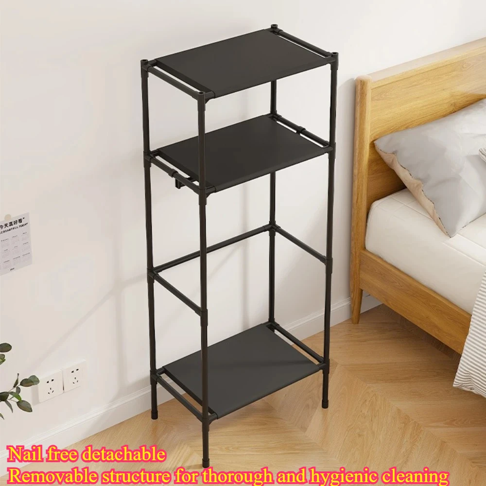 Simple Wardrobe Clothes Hanger Storage Rack Multi Purpose Shoe Rack Single Row Space Saving Storage Device Multi Layer Storage