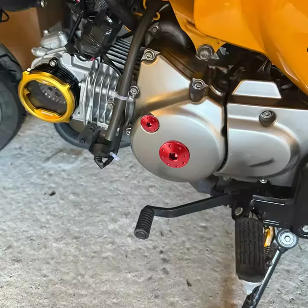 Motorcycle Accessories Engine Timing Plug Hole Cover Crankcase Screw Cap For HONDA Monkey 125 2018-2024 MSX125 GROM 2013-2024