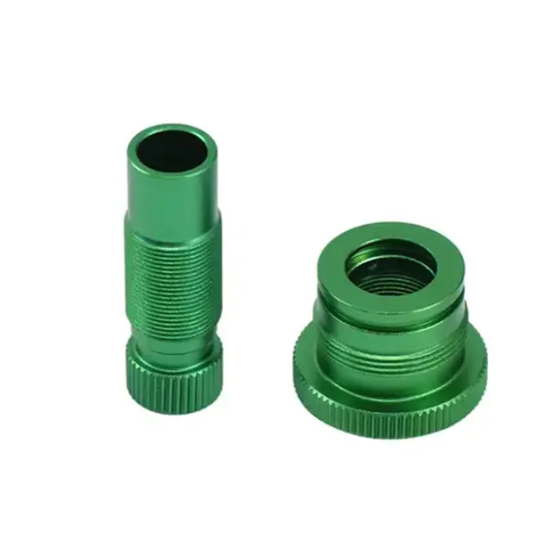Green Anodized Aluminum Alloy CNC Precision Machining Machinery Odd Shaped Connection Kit
