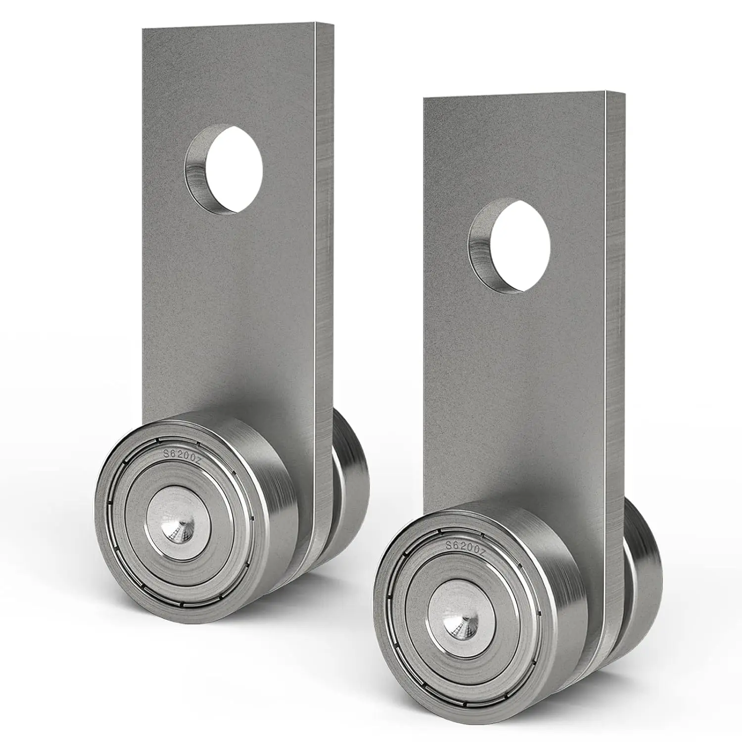 

2pcs Trolley Assembly 2 Wheel Trolley Rollers for Use with 1-5/8" Wide and All 1-5/8" or Taller Strut Channel