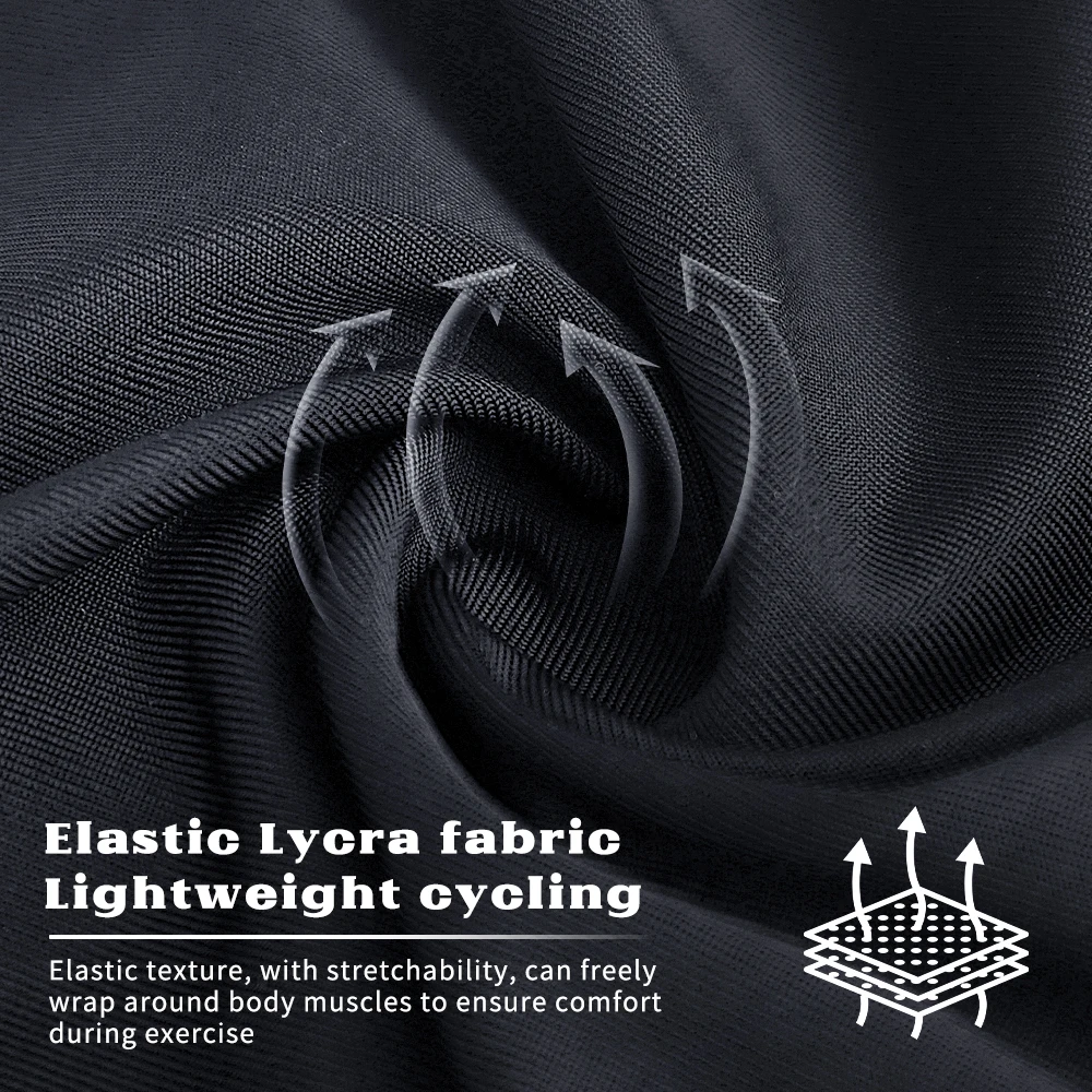 X-TIGER Men's Cycling Bib Pants Three Pockets Breathable Shock  5D gel Pad TMB Mountain Road Cycling Pants Cycling Equipment image 3
