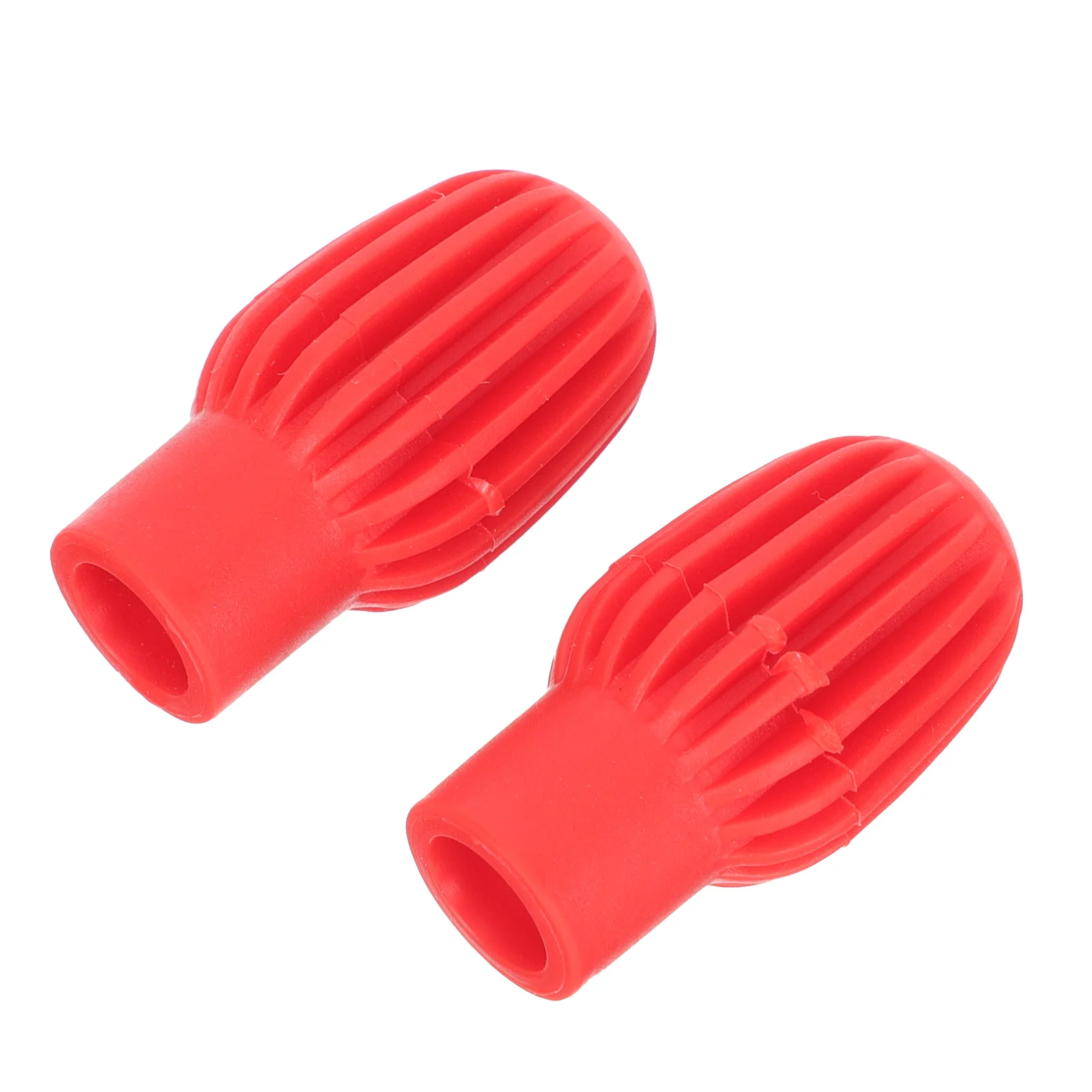 

2Pcs Silicone Drumstick Covers Professional Protective Caps Practice Drum Set Accessories Silent Drumstick Protectors Durable