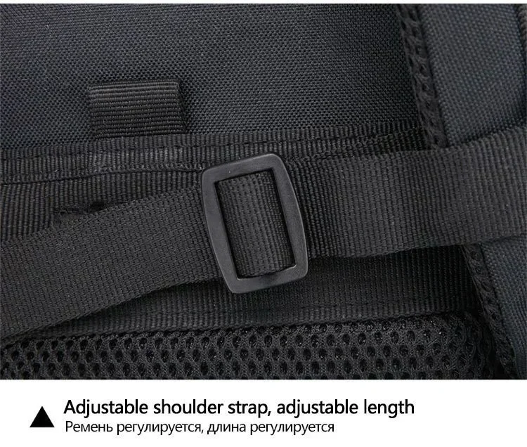 45L Taktische Rucksäcke für Männer, Reisetaschen, Outdoor 3P Schulrucksack, EDC Molle Rucksack für Trekking, Jagdtasche, Campingausrüstung – Detail 15