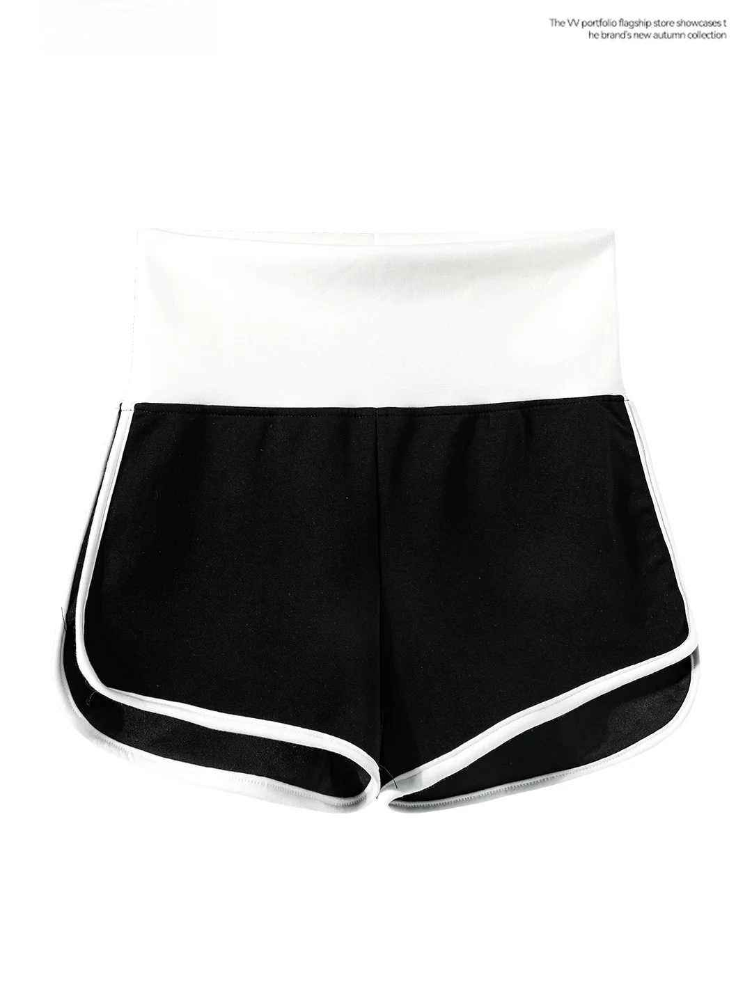 Casual Sporty Color Block Short Shorts Women Summer Slim Fit High Waist Butt Lifting Small Size Hot Pants Commute Style