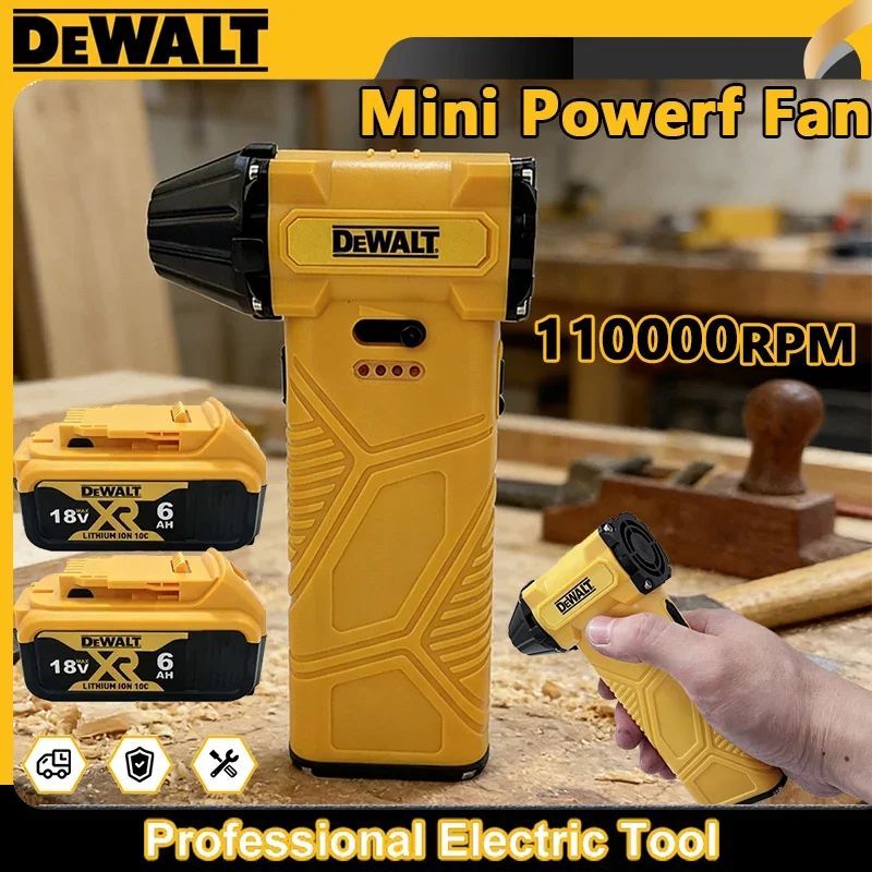 

Мини-воздуходувка Dewalt с турбонаддувом, перезаряжаемая, бесщеточная, для удаления пыли