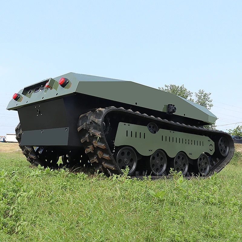 แชสซีหุ่นยนต์แบบตีนตะขาบพร้อมค - Tracked Robot Chassis บทวิจารณ์และราคา