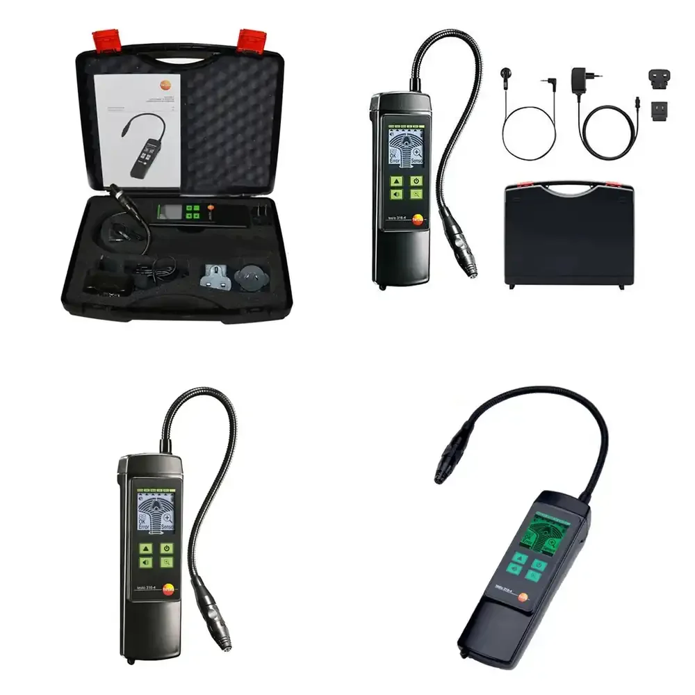 Детектор утечек хладагента для Testo 316/4: для кондиционеров, фреонов R134a, R410a, R22. Галогенный детектор, инструмент для техников HVAC.