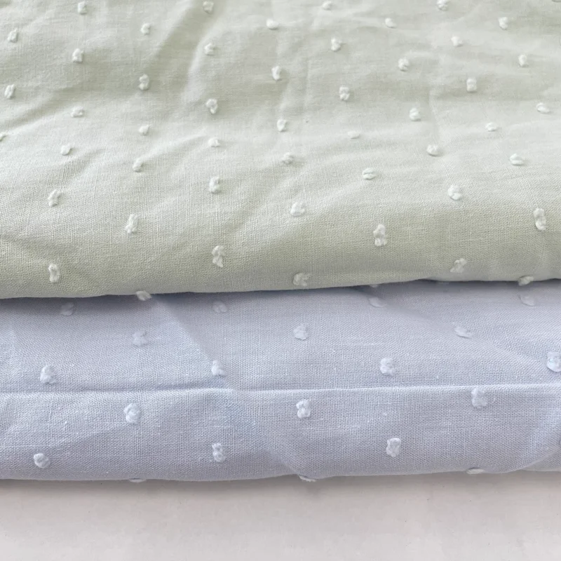 145 سنتيمتر * 50 سنتيمتر نسيج القطن مع منقطة مناسبة لفساتين اليدوية المصنوعة يدويا منامة