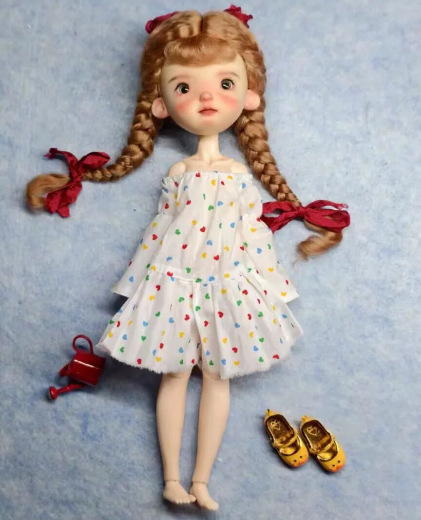 1 قطعة فستان كاواي ستايل 2025 Blythe/landoudou من قطعة واحدة (يصلح لـ Lulu,ymy24,Ob22,24,26,zone, Jenny) #2