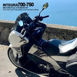 Dla HONDA INTEGRA 700-750 INTEGRA700750 Wodoodporna naklejka motocyklowa Zestaw naklejek ochronnych Naklejka ochronna z żywicy 3D