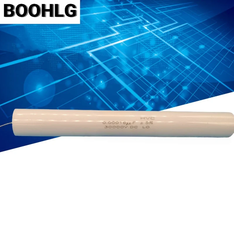 

1PCS high voltage inductive and polarity-free film capacitor 0.00016UF 160pf 30000V 30KV 15X120