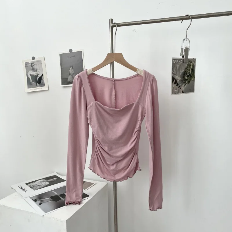 

Dance costume, martial arts suit, adult female body shape top, long sleeved dance outfit, daily new style piece