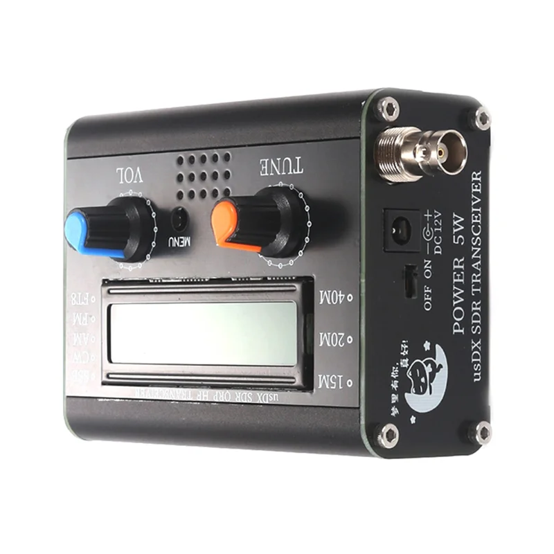 A37T-5W QRP SDR Transceiver 3-Band All Mode High Frequency Radio Withhandheld Microphone Compact Andpowerful
