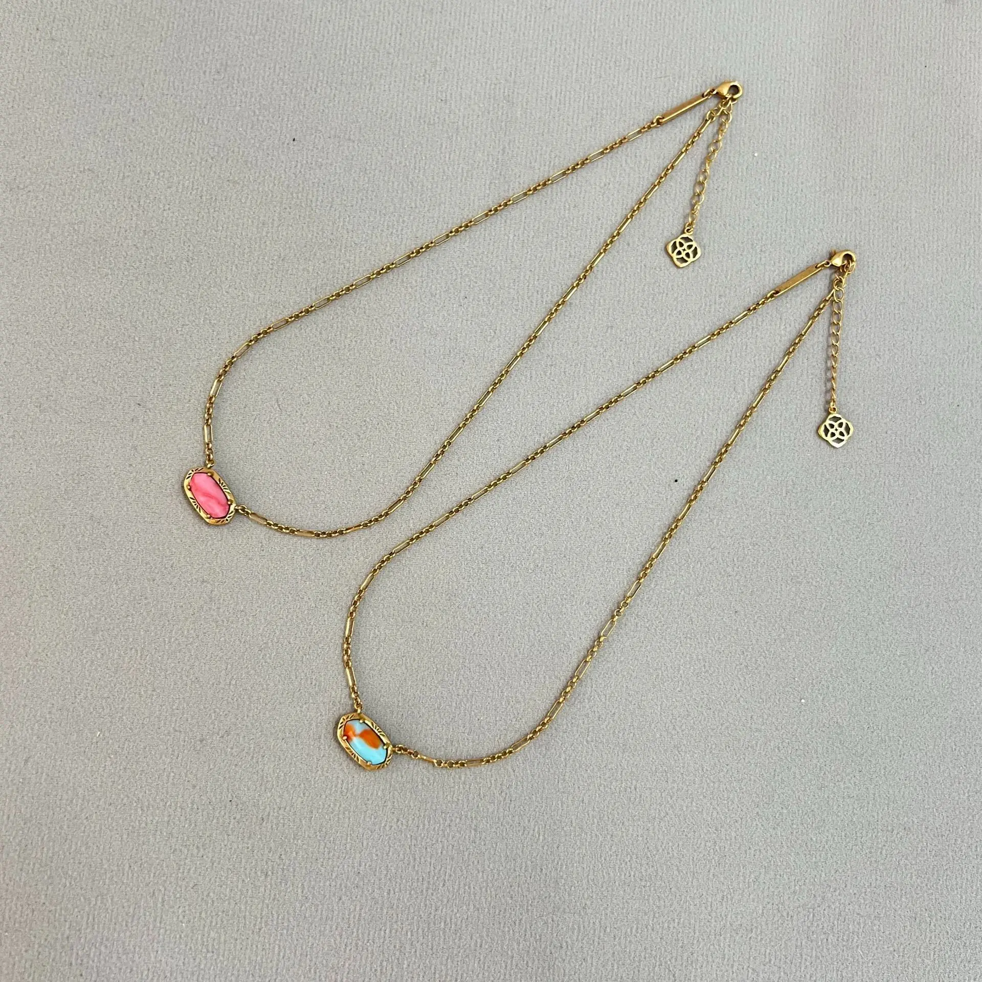 

KS European and American New Designer Models Retro Exquisite Charming Natural Turquoise Fashion Temperament Women's Necklace
