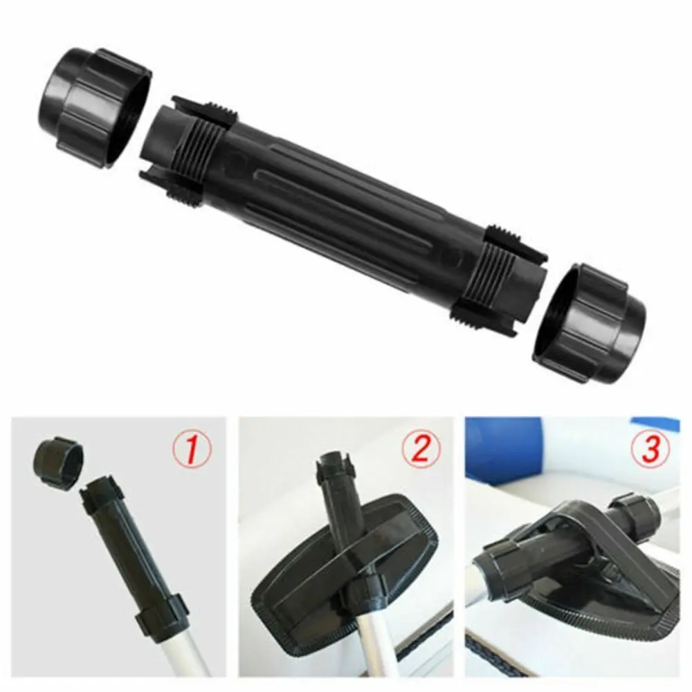 Aluminum Alloy Boat Oars Detachable Design Two Oars Boating Accessories Assault Design Reinforced Plastic
