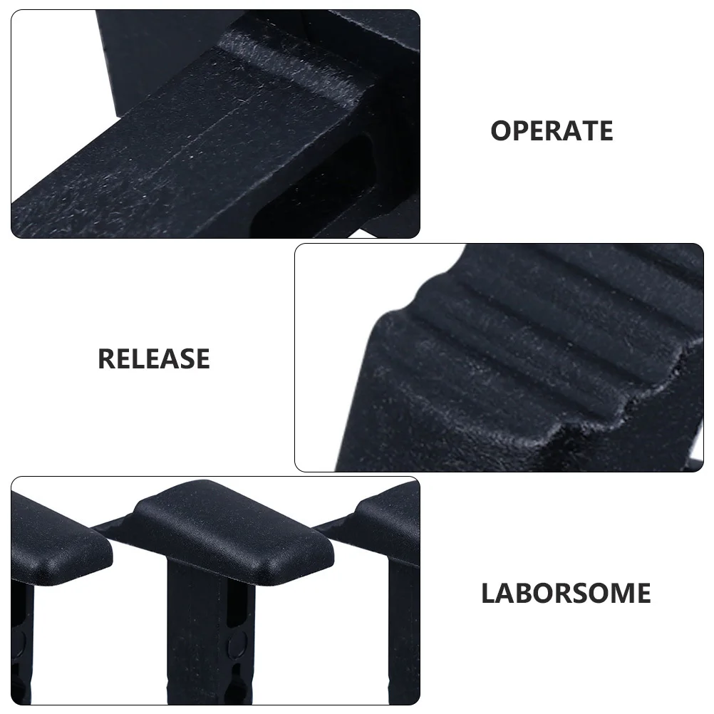 

8pcs Telescopic Ladder Switch Accessories Plastic Replacement Parts For Lift Folding Ladder Safety Stabilizer Mechanism Building