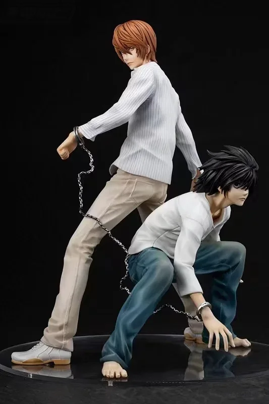 20cm DEATH NOTE Yagami Light L -lawliet L Lawliet Anime Figurine Action Figure Toys Doll regalo di natale senza scatola