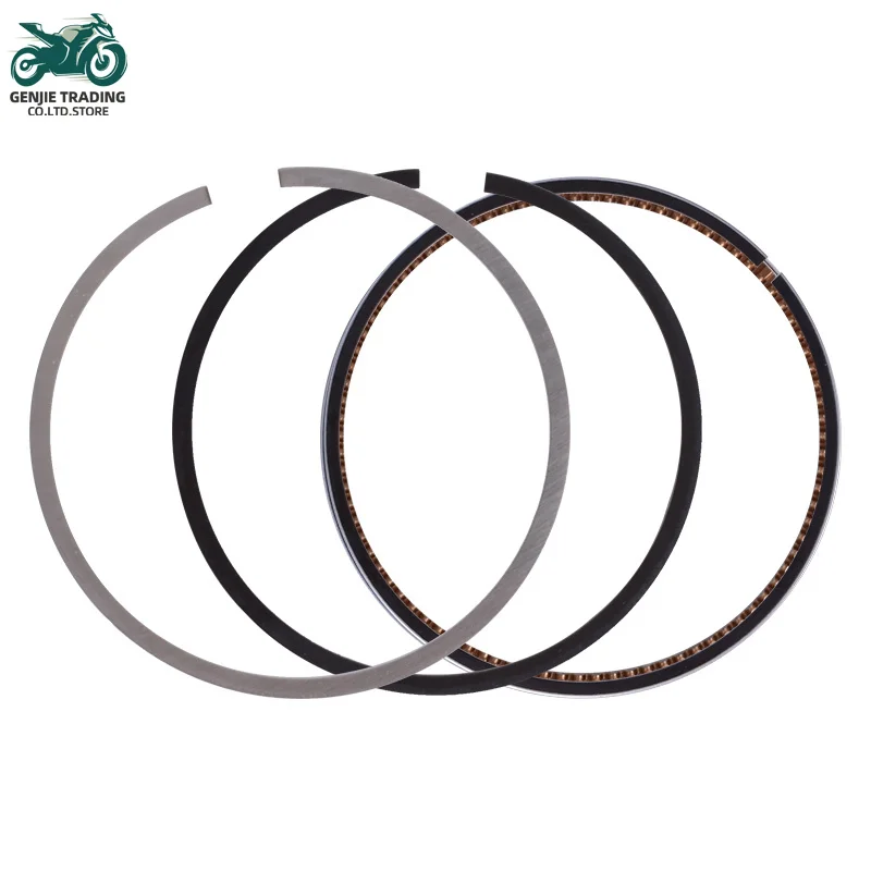 1/2/4pc 57.5mm Motorcycle Engine Cylinder Piston Rings Kit for KAWASAKI ZZR 400 1990-2003 ZRX400 1993-2008 ZRX400ll 1995-2007