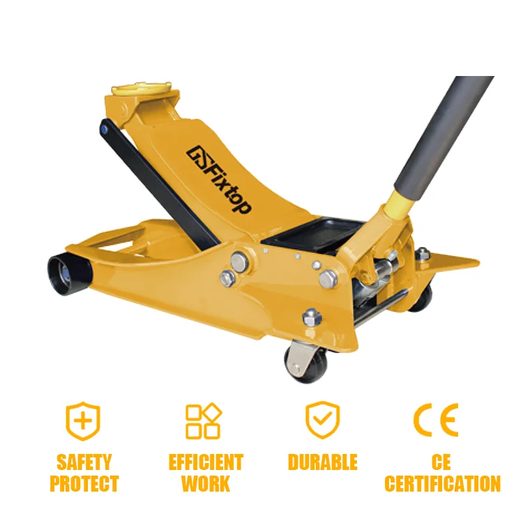 Position Transmission Jack Low Adjustable Height Flooring Profile Jack 3 Tons Low Car Jack