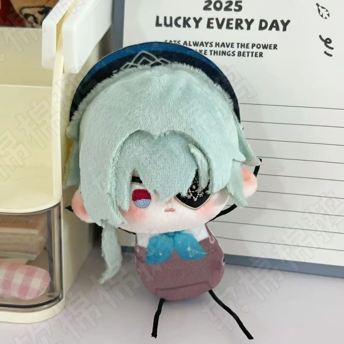 

Mydei Honkai：Star Rail Khaslana Anaxagoras 10cm Doll Ants Body Cosplay Plush Stuffed Plushies Keychain Bag Pendant Toy Gifts