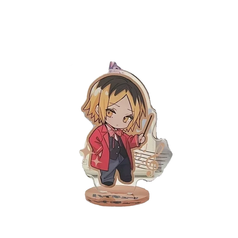 Anime Ambitus Haikyuu!! Kozume Kenma Shoyo Hinata Acrylic Cartoon Creativity Stand Figure Model Accessories Desk Decoration Gift