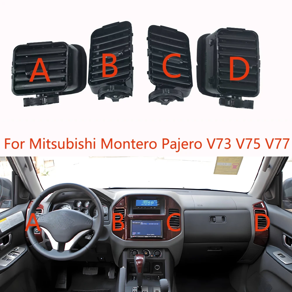 

Воздуховод кондиционера yaocaiss-2 для Mitsubishi Pajero V73 V75 V77 Montero, артикулы MR40244701, MR40244601