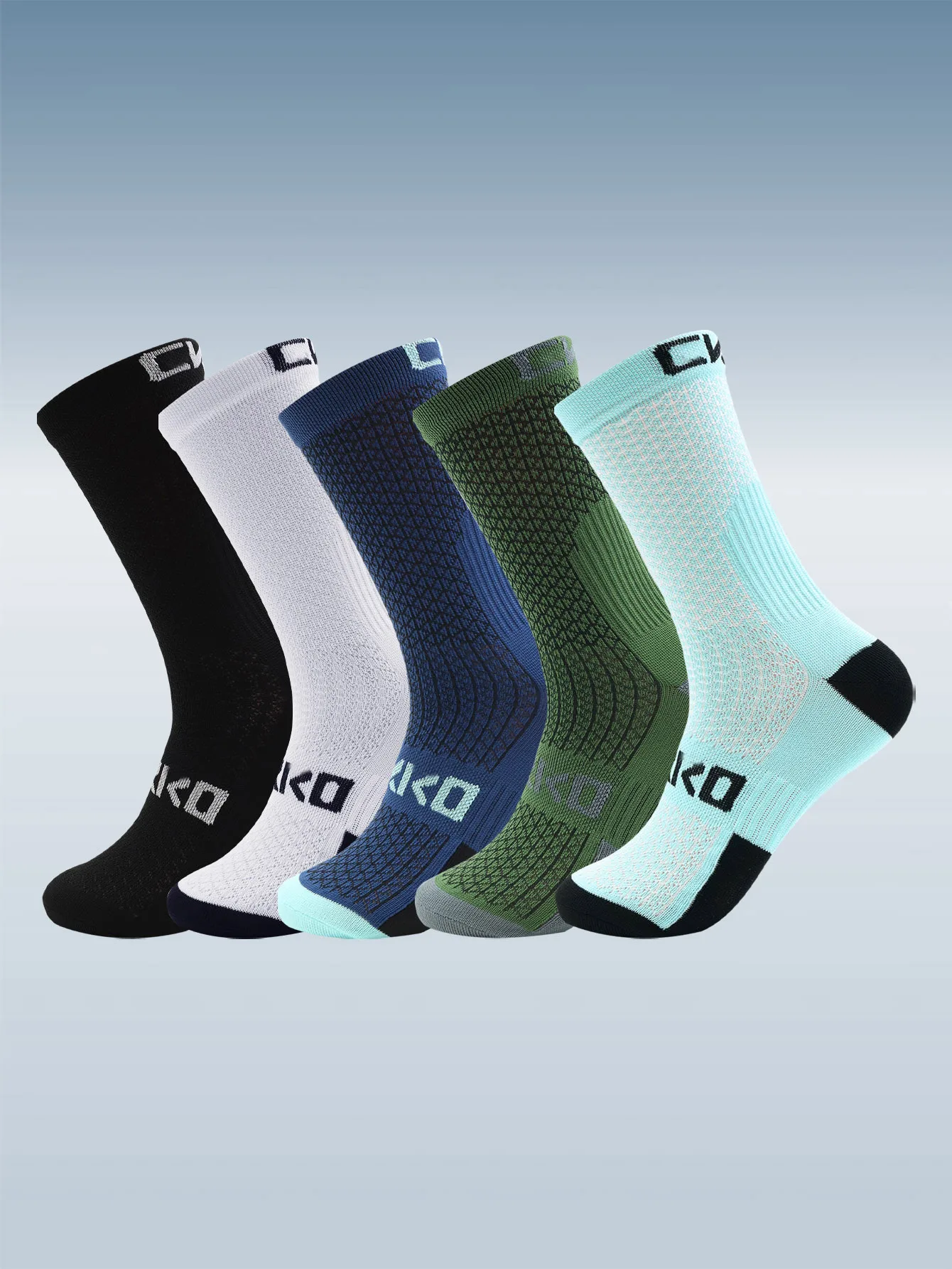 Professionelle Radsocken, atmungsaktiv, für Rennräder, für Männer und Frauen, Outdoor-Sport, Rennsport, Sportsocken, hohe Qualität